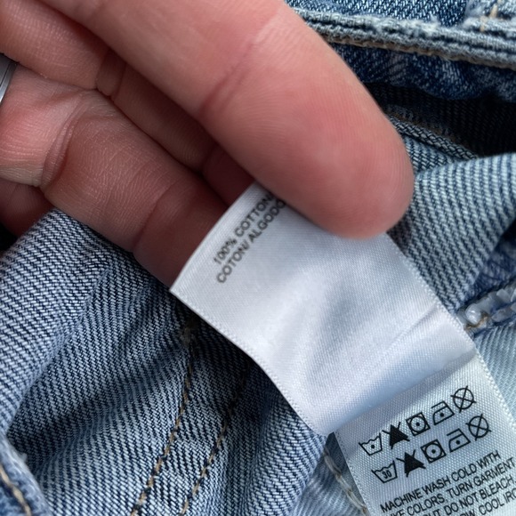 Lucky Brand Maxi Skirt Womens 6 28 Blue Jean Denim Medium Wash Cotton 5-Pocket - Picture 13 of 14